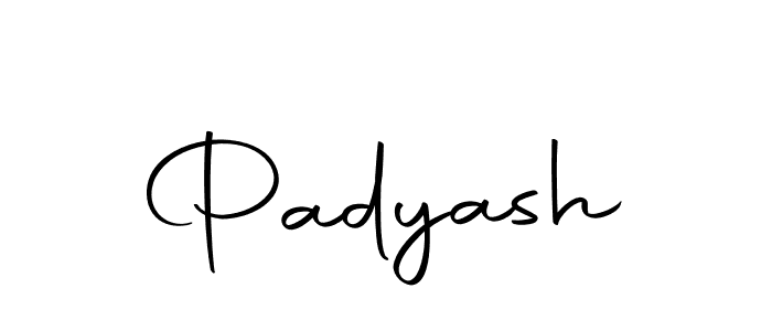 How to make Padyash signature? Autography-DOLnW is a professional autograph style. Create handwritten signature for Padyash name. Padyash signature style 10 images and pictures png