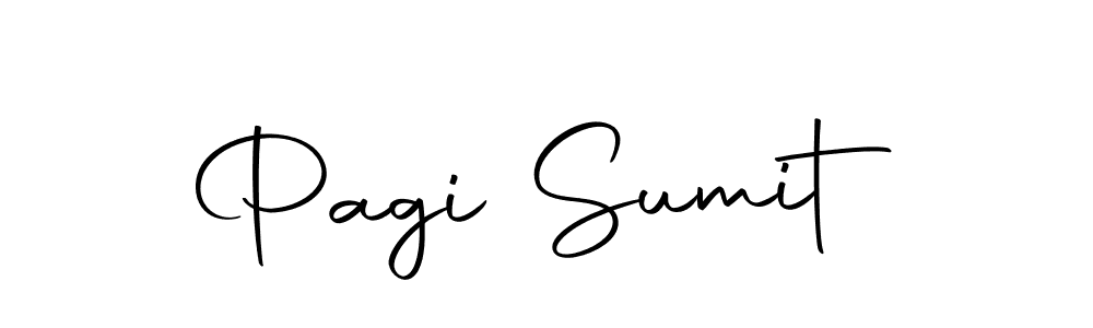 The best way (Autography-DOLnW) to make a short signature is to pick only two or three words in your name. The name Pagi Sumit include a total of six letters. For converting this name. Pagi Sumit signature style 10 images and pictures png