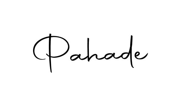 if you are searching for the best signature style for your name Pahade. so please give up your signature search. here we have designed multiple signature styles  using Autography-DOLnW. Pahade signature style 10 images and pictures png