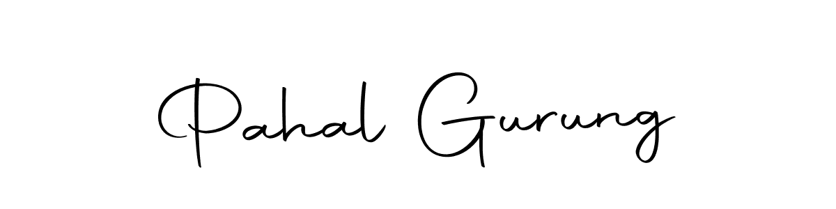 Make a beautiful signature design for name Pahal Gurung. Use this online signature maker to create a handwritten signature for free. Pahal Gurung signature style 10 images and pictures png