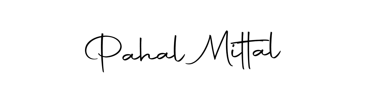 Create a beautiful signature design for name Pahal Mittal. With this signature (Autography-DOLnW) fonts, you can make a handwritten signature for free. Pahal Mittal signature style 10 images and pictures png