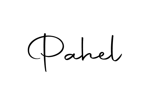 Create a beautiful signature design for name Pahel. With this signature (Autography-DOLnW) fonts, you can make a handwritten signature for free. Pahel signature style 10 images and pictures png