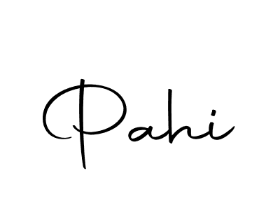 How to make Pahi signature? Autography-DOLnW is a professional autograph style. Create handwritten signature for Pahi name. Pahi signature style 10 images and pictures png