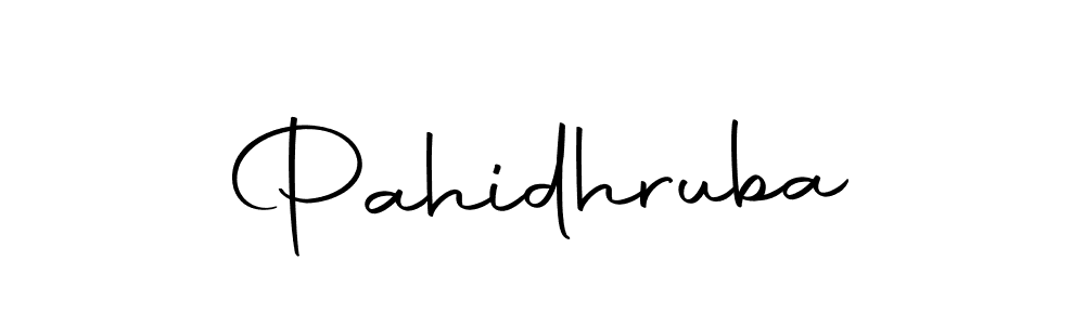 You should practise on your own different ways (Autography-DOLnW) to write your name (Pahidhruba) in signature. don't let someone else do it for you. Pahidhruba signature style 10 images and pictures png