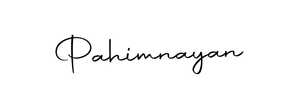 Use a signature maker to create a handwritten signature online. With this signature software, you can design (Autography-DOLnW) your own signature for name Pahimnayan. Pahimnayan signature style 10 images and pictures png