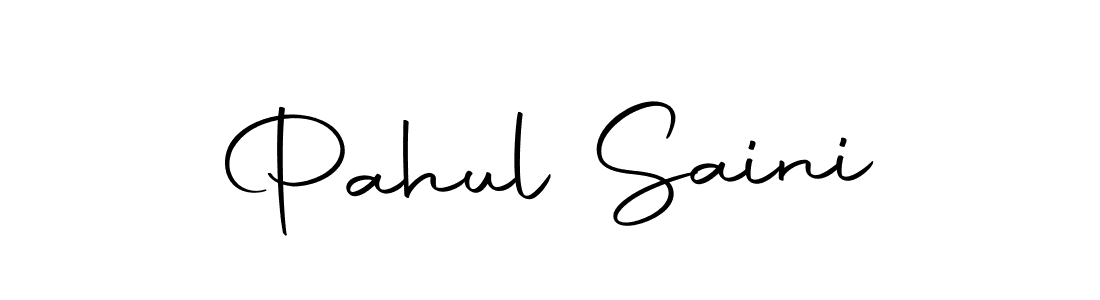 Make a beautiful signature design for name Pahul Saini. With this signature (Autography-DOLnW) style, you can create a handwritten signature for free. Pahul Saini signature style 10 images and pictures png