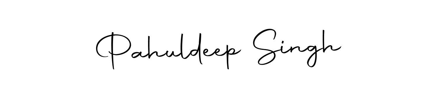 You should practise on your own different ways (Autography-DOLnW) to write your name (Pahuldeep Singh) in signature. don't let someone else do it for you. Pahuldeep Singh signature style 10 images and pictures png