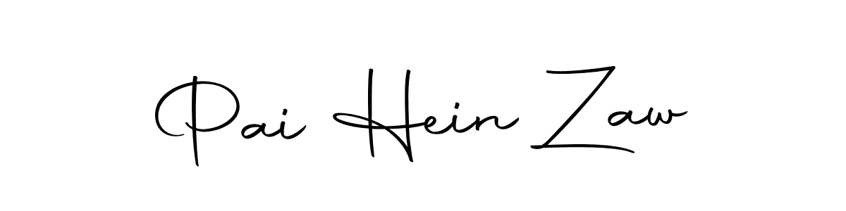 Pai Hein Zaw stylish signature style. Best Handwritten Sign (Autography-DOLnW) for my name. Handwritten Signature Collection Ideas for my name Pai Hein Zaw. Pai Hein Zaw signature style 10 images and pictures png