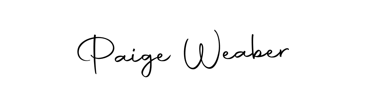 You should practise on your own different ways (Autography-DOLnW) to write your name (Paige Weaber) in signature. don't let someone else do it for you. Paige Weaber signature style 10 images and pictures png