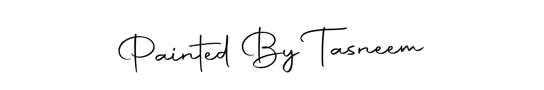 Also You can easily find your signature by using the search form. We will create Painted By Tasneem name handwritten signature images for you free of cost using Autography-DOLnW sign style. Painted By Tasneem signature style 10 images and pictures png