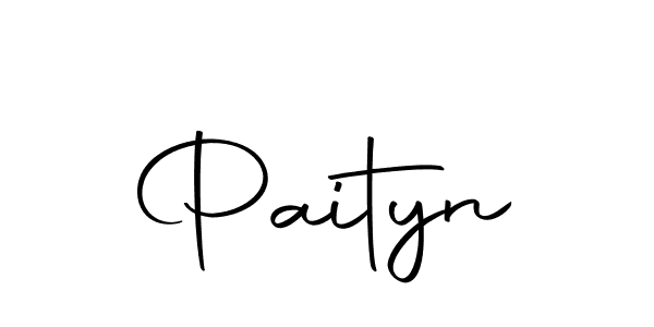 Create a beautiful signature design for name Paityn. With this signature (Autography-DOLnW) fonts, you can make a handwritten signature for free. Paityn signature style 10 images and pictures png