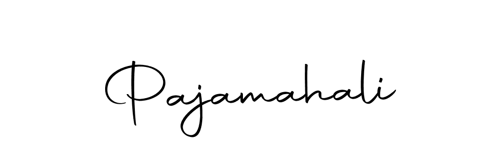 How to make Pajamahali name signature. Use Autography-DOLnW style for creating short signs online. This is the latest handwritten sign. Pajamahali signature style 10 images and pictures png