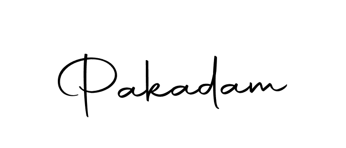 Make a beautiful signature design for name Pakadam. Use this online signature maker to create a handwritten signature for free. Pakadam signature style 10 images and pictures png