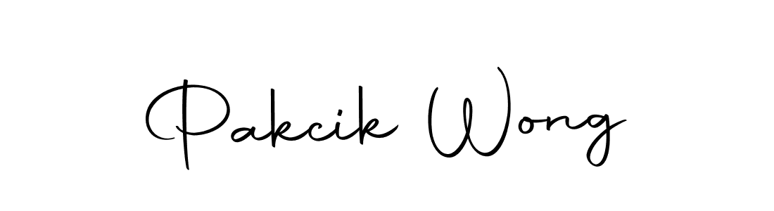 Also we have Pakcik Wong name is the best signature style. Create professional handwritten signature collection using Autography-DOLnW autograph style. Pakcik Wong signature style 10 images and pictures png