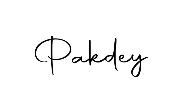 Create a beautiful signature design for name Pakdey. With this signature (Autography-DOLnW) fonts, you can make a handwritten signature for free. Pakdey signature style 10 images and pictures png