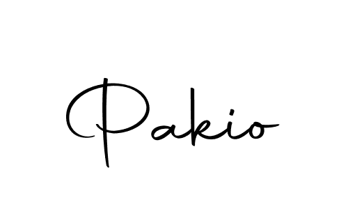 Make a beautiful signature design for name Pakio. With this signature (Autography-DOLnW) style, you can create a handwritten signature for free. Pakio signature style 10 images and pictures png