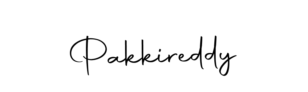 Make a beautiful signature design for name Pakkireddy. Use this online signature maker to create a handwritten signature for free. Pakkireddy signature style 10 images and pictures png