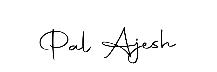 Create a beautiful signature design for name Pal Ajesh. With this signature (Autography-DOLnW) fonts, you can make a handwritten signature for free. Pal Ajesh signature style 10 images and pictures png