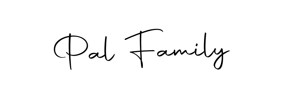 Make a beautiful signature design for name Pal Family. With this signature (Autography-DOLnW) style, you can create a handwritten signature for free. Pal Family signature style 10 images and pictures png