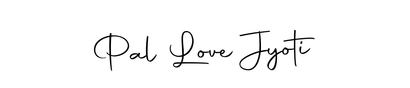 Make a beautiful signature design for name Pal Love Jyoti. With this signature (Autography-DOLnW) style, you can create a handwritten signature for free. Pal Love Jyoti signature style 10 images and pictures png