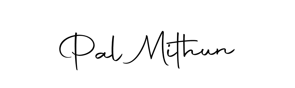 Design your own signature with our free online signature maker. With this signature software, you can create a handwritten (Autography-DOLnW) signature for name Pal Mithun. Pal Mithun signature style 10 images and pictures png