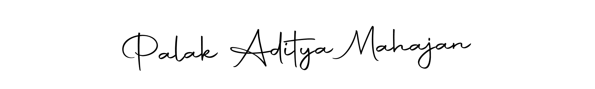 This is the best signature style for the Palak Aditya Mahajan name. Also you like these signature font (Autography-DOLnW). Mix name signature. Palak Aditya Mahajan signature style 10 images and pictures png