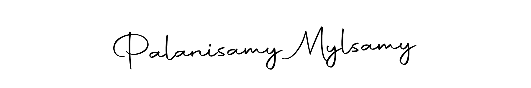 Make a beautiful signature design for name Palanisamy Mylsamy. With this signature (Autography-DOLnW) style, you can create a handwritten signature for free. Palanisamy Mylsamy signature style 10 images and pictures png