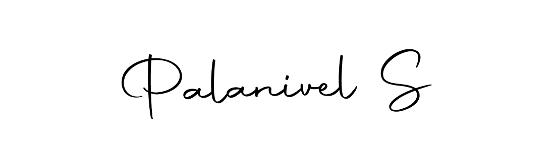 How to make Palanivel S name signature. Use Autography-DOLnW style for creating short signs online. This is the latest handwritten sign. Palanivel S signature style 10 images and pictures png