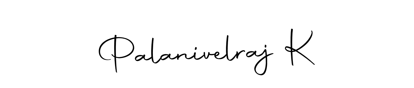 Make a beautiful signature design for name Palanivelraj K. Use this online signature maker to create a handwritten signature for free. Palanivelraj K signature style 10 images and pictures png