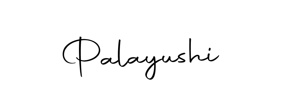 Make a beautiful signature design for name Palayushi. With this signature (Autography-DOLnW) style, you can create a handwritten signature for free. Palayushi signature style 10 images and pictures png