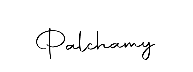 Use a signature maker to create a handwritten signature online. With this signature software, you can design (Autography-DOLnW) your own signature for name Palchamy. Palchamy signature style 10 images and pictures png