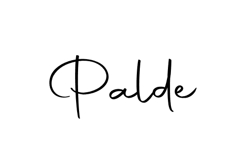 Make a beautiful signature design for name Palde. Use this online signature maker to create a handwritten signature for free. Palde signature style 10 images and pictures png