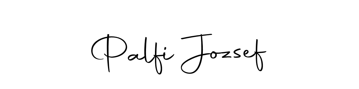 How to make Palfi Jozsef name signature. Use Autography-DOLnW style for creating short signs online. This is the latest handwritten sign. Palfi Jozsef signature style 10 images and pictures png