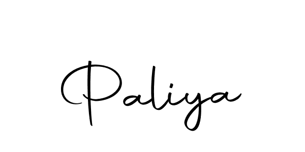 How to make Paliya signature? Autography-DOLnW is a professional autograph style. Create handwritten signature for Paliya name. Paliya signature style 10 images and pictures png