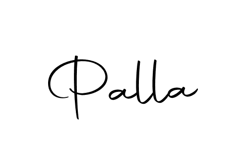 Design your own signature with our free online signature maker. With this signature software, you can create a handwritten (Autography-DOLnW) signature for name Palla. Palla signature style 10 images and pictures png