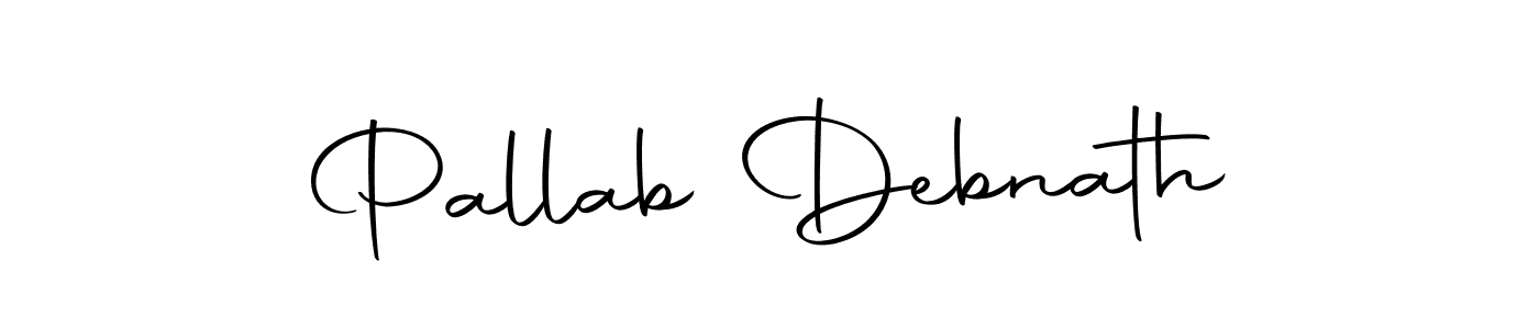 Design your own signature with our free online signature maker. With this signature software, you can create a handwritten (Autography-DOLnW) signature for name Pallab Debnath. Pallab Debnath signature style 10 images and pictures png