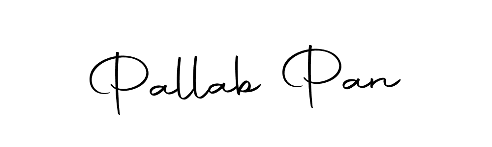 Pallab Pan stylish signature style. Best Handwritten Sign (Autography-DOLnW) for my name. Handwritten Signature Collection Ideas for my name Pallab Pan. Pallab Pan signature style 10 images and pictures png