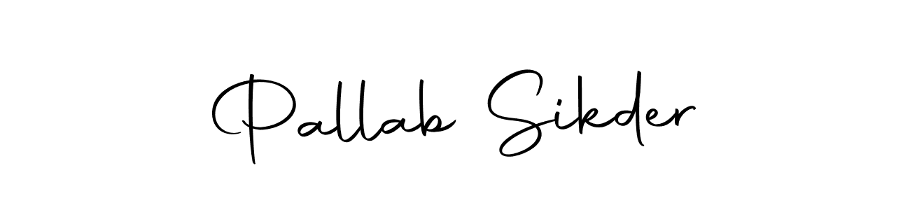 Make a beautiful signature design for name Pallab Sikder. With this signature (Autography-DOLnW) style, you can create a handwritten signature for free. Pallab Sikder signature style 10 images and pictures png