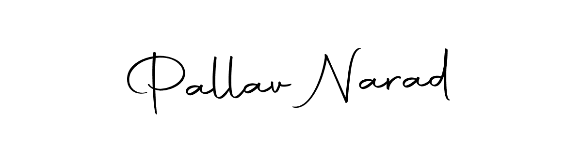 How to make Pallav Narad name signature. Use Autography-DOLnW style for creating short signs online. This is the latest handwritten sign. Pallav Narad signature style 10 images and pictures png