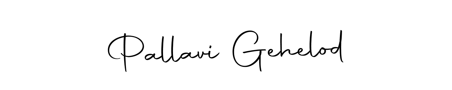 Make a short Pallavi Gehelod signature style. Manage your documents anywhere anytime using Autography-DOLnW. Create and add eSignatures, submit forms, share and send files easily. Pallavi Gehelod signature style 10 images and pictures png