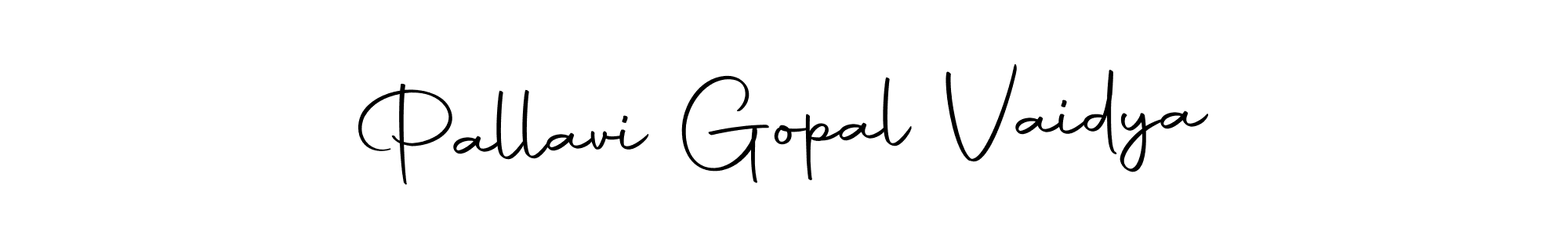 Use a signature maker to create a handwritten signature online. With this signature software, you can design (Autography-DOLnW) your own signature for name Pallavi Gopal Vaidya. Pallavi Gopal Vaidya signature style 10 images and pictures png