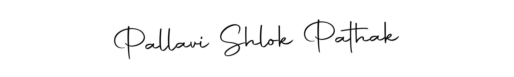 Pallavi Shlok Pathak stylish signature style. Best Handwritten Sign (Autography-DOLnW) for my name. Handwritten Signature Collection Ideas for my name Pallavi Shlok Pathak. Pallavi Shlok Pathak signature style 10 images and pictures png