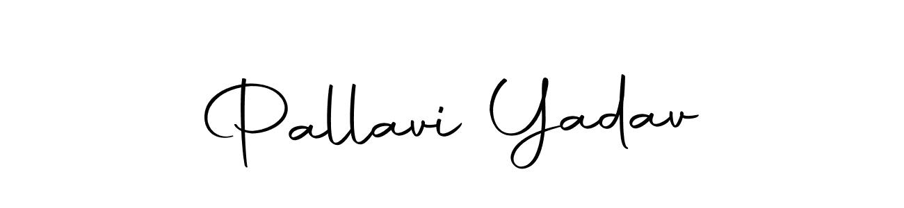 Create a beautiful signature design for name Pallavi Yadav. With this signature (Autography-DOLnW) fonts, you can make a handwritten signature for free. Pallavi Yadav signature style 10 images and pictures png