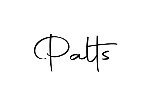 Palts stylish signature style. Best Handwritten Sign (Autography-DOLnW) for my name. Handwritten Signature Collection Ideas for my name Palts. Palts signature style 10 images and pictures png