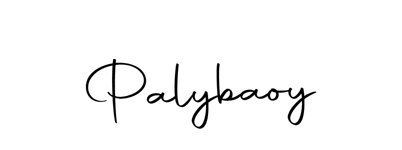Use a signature maker to create a handwritten signature online. With this signature software, you can design (Autography-DOLnW) your own signature for name Palybaoy. Palybaoy signature style 10 images and pictures png