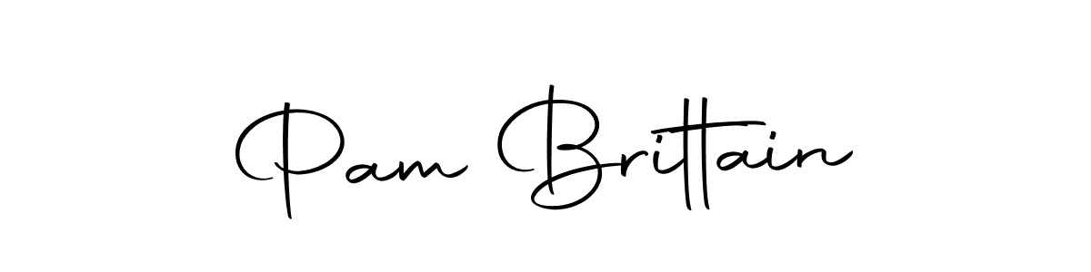 Also You can easily find your signature by using the search form. We will create Pam Brittain name handwritten signature images for you free of cost using Autography-DOLnW sign style. Pam Brittain signature style 10 images and pictures png