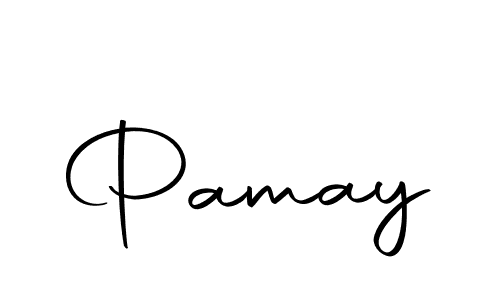 Make a beautiful signature design for name Pamay. With this signature (Autography-DOLnW) style, you can create a handwritten signature for free. Pamay signature style 10 images and pictures png