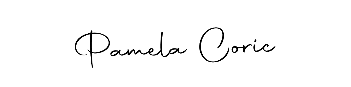 How to make Pamela Coric signature? Autography-DOLnW is a professional autograph style. Create handwritten signature for Pamela Coric name. Pamela Coric signature style 10 images and pictures png