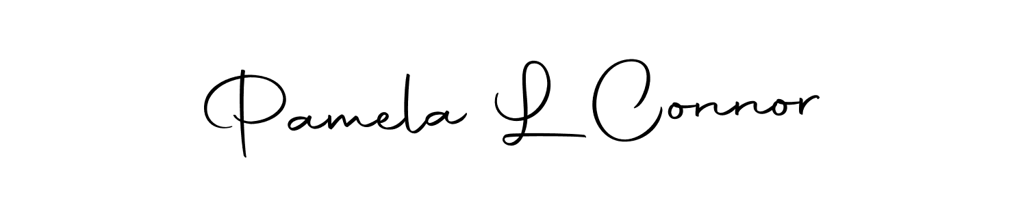 Design your own signature with our free online signature maker. With this signature software, you can create a handwritten (Autography-DOLnW) signature for name Pamela L Connor. Pamela L Connor signature style 10 images and pictures png