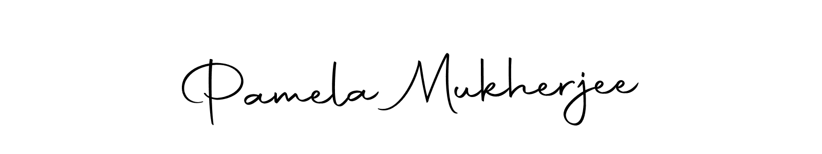 You should practise on your own different ways (Autography-DOLnW) to write your name (Pamela Mukherjee) in signature. don't let someone else do it for you. Pamela Mukherjee signature style 10 images and pictures png